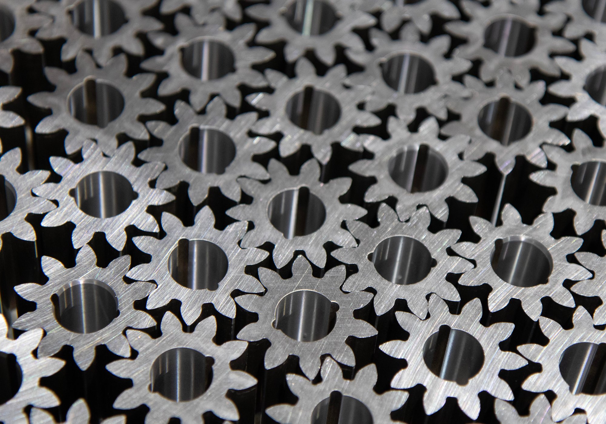 Finished Machined Spur gears to be packed (1)